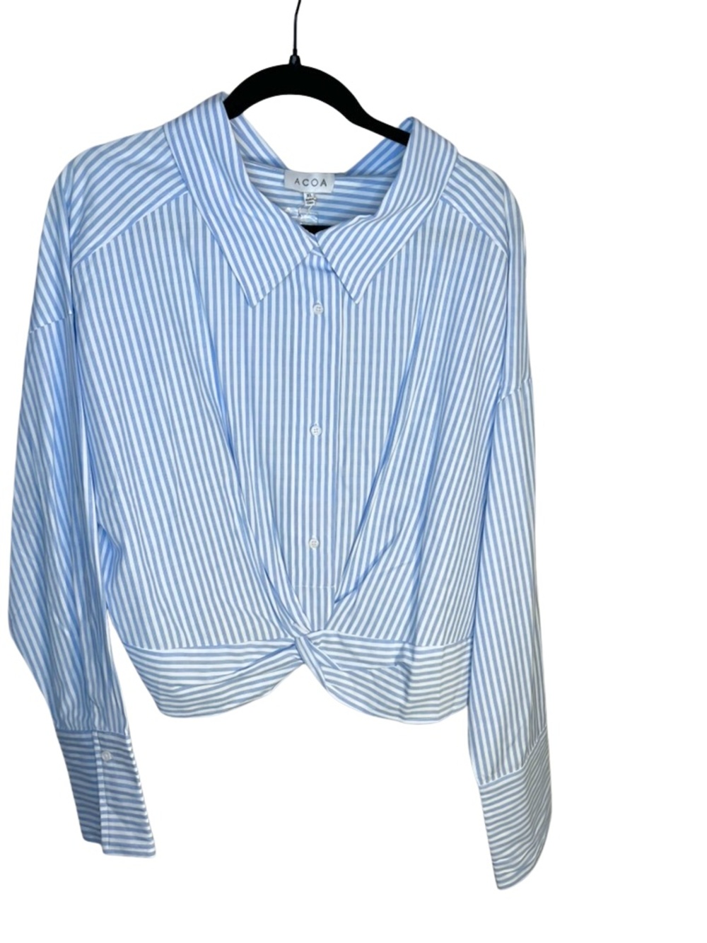 ACOA Button Down with Front Twist